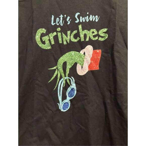 Lets Swim Grinches T-shirt size Medium - Picture 2 of 2